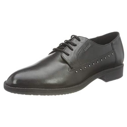 Geox d jaylon c, scarpe donna, nero (black), 37 eu