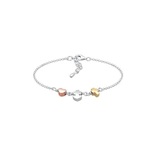 Elli bracciale con charm da donna vermeil