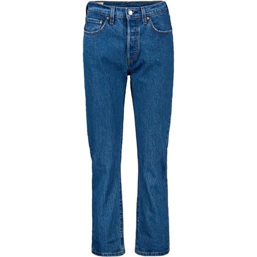 LEVI'S jeans 501 straight crop donna