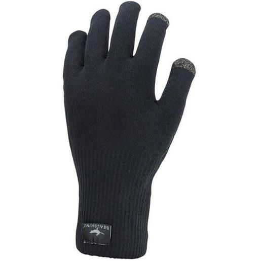 Sealskinz all weather ultra grip wp long gloves nero m donna
