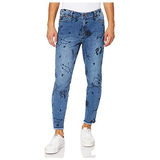 Desigual denim_austra jeans, blue, 40 donna