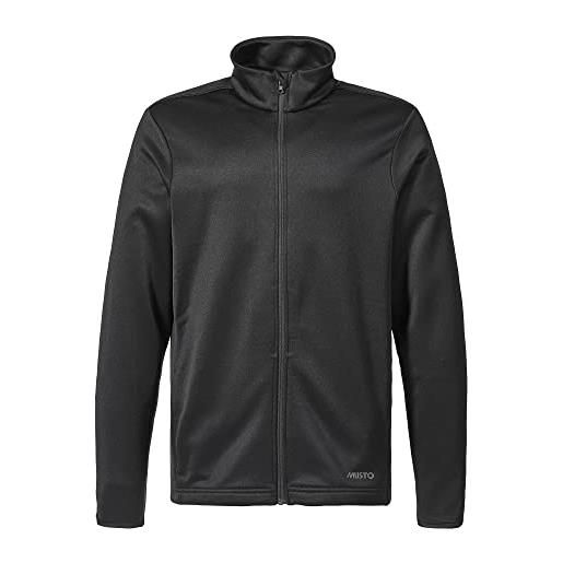 Musto zip essenziale 1/2 maglione, 990 nero, l uomo