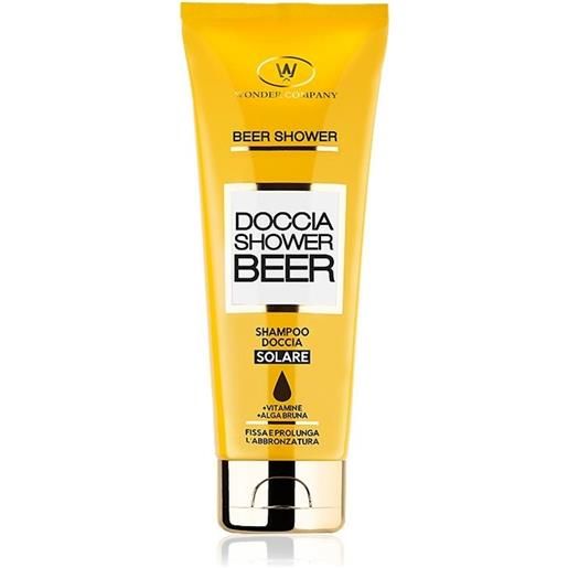 LR Wonder Sole lr wonder beer - doccia shower shampoo doccia solare alla birra, 250ml