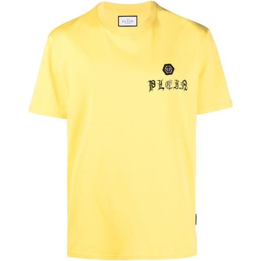 Philipp Plein t-shirt gothic plein - giallo
