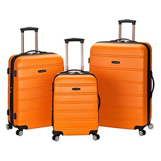Rockland melbourne hardside - bagaglio a rotelle espandibile, arancione (arancione) - f160-orange