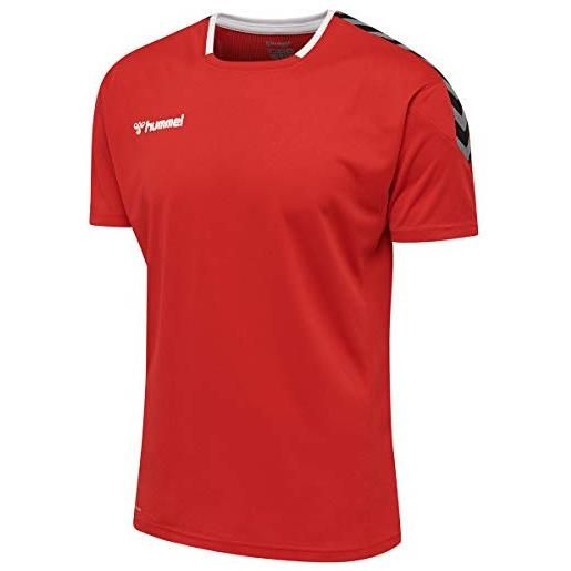 hummel hmlauthentic poly jersey s/s color: true red_talla: l