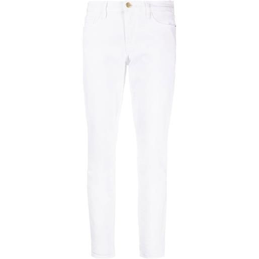 FRAME jeans crop skinny - bianco