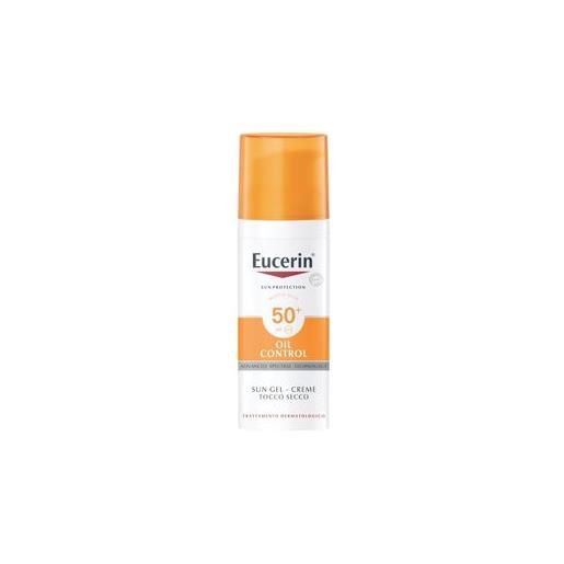 Eucerin - sun oil control gel crema viso spf50+ confezione 50 ml