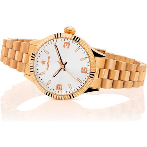 Hoops orologio new luxury gold bianco Hoops donna