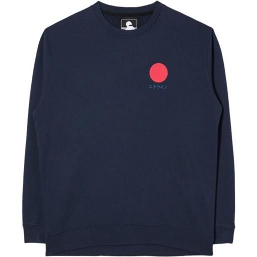 EDWIN maglia japanese sun sweat uomo navy blazer