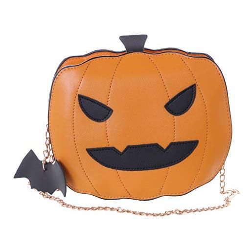 Kawaii-Story lb-6018-1 - borsa a tracolla da donna con zucca di halloween