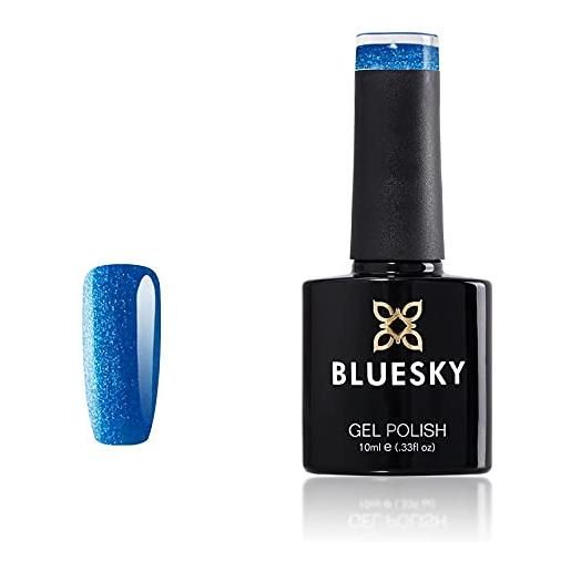 Bluesky shellac s tropical oceano e scintillio del gel uv nail polish - 10ml