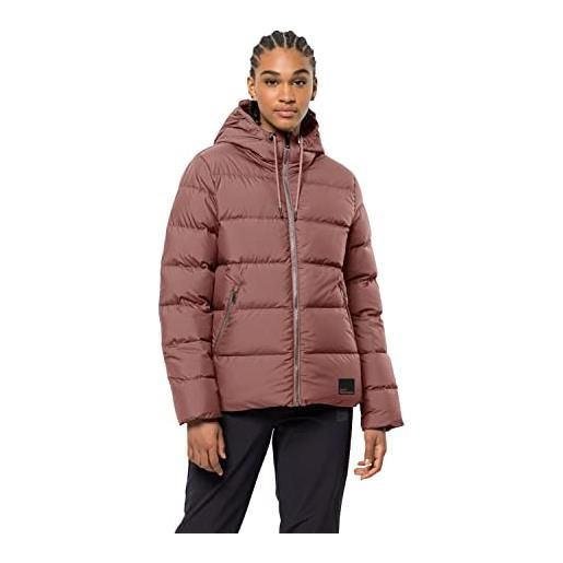 Jack Wolfskin frozen palace, giacca donna, nero, l