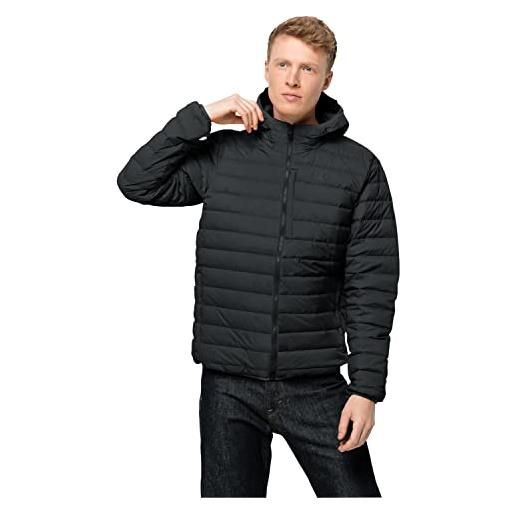 Jack Wolfskin glowing mountain jacket m, giacca uomo, nero, l