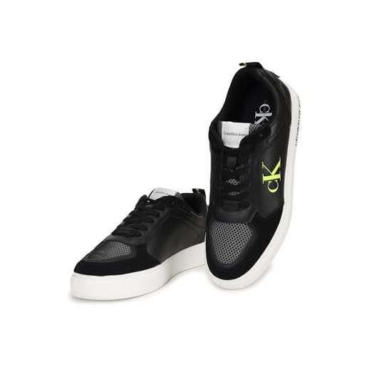 Calvin Klein Jeans sneakers con suola preformata uomo casual xray scarpe, nero (black), 41 eu