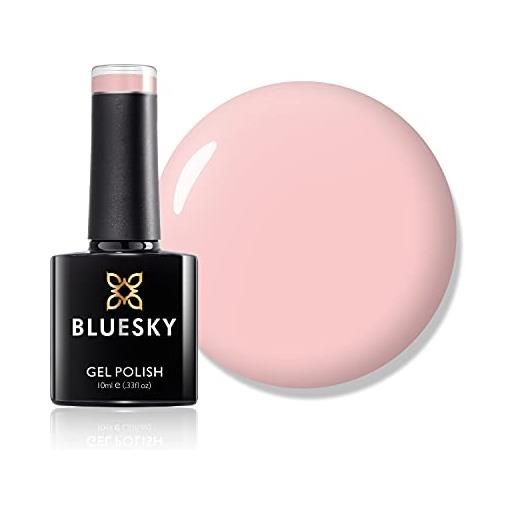 Bluesky smalto per unghie gel, cream pink, a96, rosa, pastello, pesca (per lampade uv e led) - 10 ml