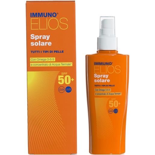 MORGAN SRL immuno elios - spray solare corpo con protezione molto alta spf 50+ - 200 ml