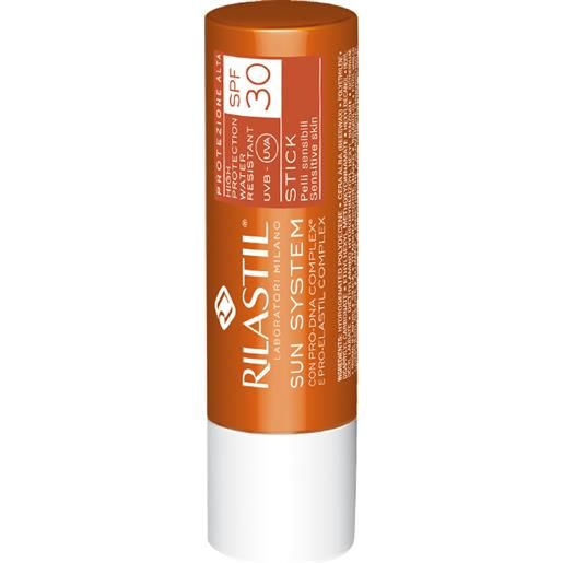 IST.GANASSINI SPA rilastil sun system - stick trasparente per pelli sensibili protezione alta spf 30 - 4,5 ml