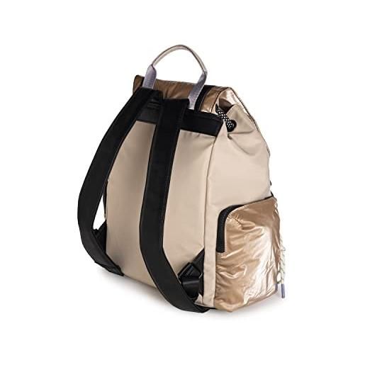 Munich deep backpack donna, beige 030