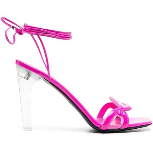 Valentino Garavani sandali con cinturino alla caviglia - rosa
