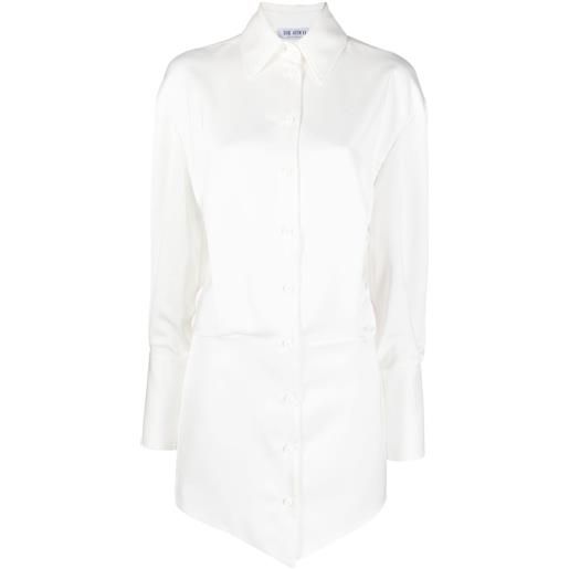 The Attico abito corto asimmetrico - bianco