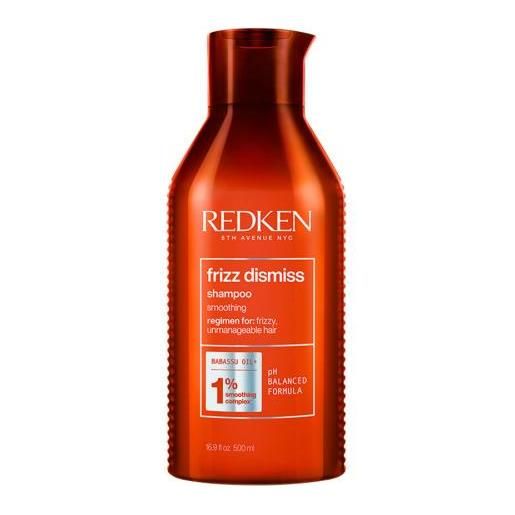 Redken frizz dismiss 300 ml shampoo contro i capelli crespi per donna