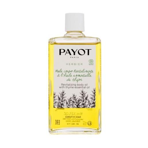 PAYOT herbier revitalizing body oil 95 ml olio corpo rivitalizzante per donna
