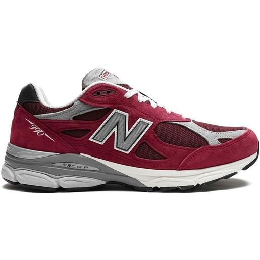 New Balance sneakers 990 v3 made in the usa x teddy santis - rosso