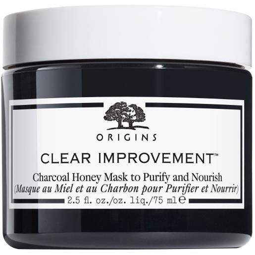 ORIGINS clear improvement charcoal honey mask 75 ml