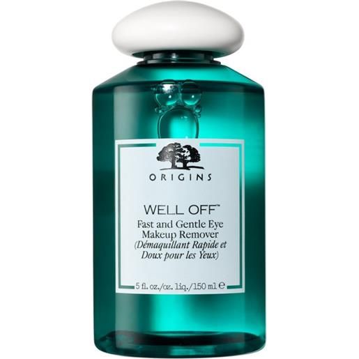 ORIGINS well off fast and gentle makeup remover 150 ml