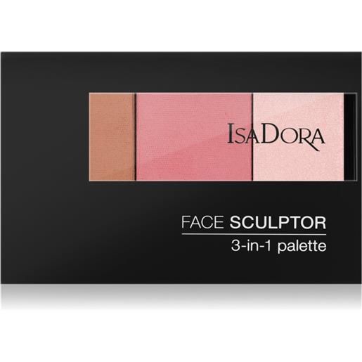 IsaDora face sculptor 3-in-1 palette 12 g