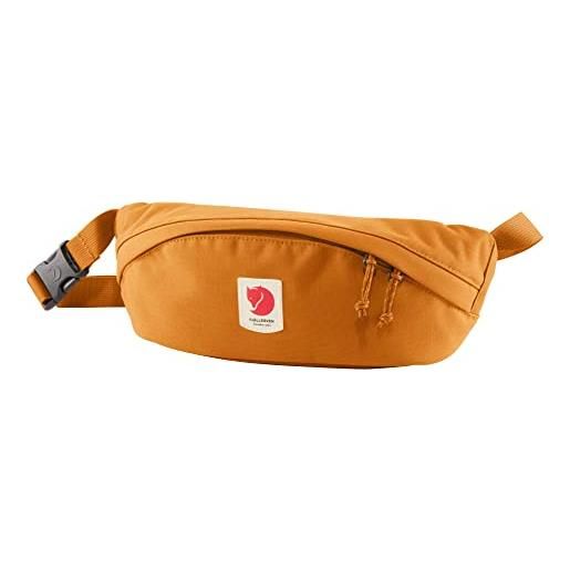 Fjällräven ulvö hip pack medium, marsupio unisex, arancione (red gold), taglia unica
