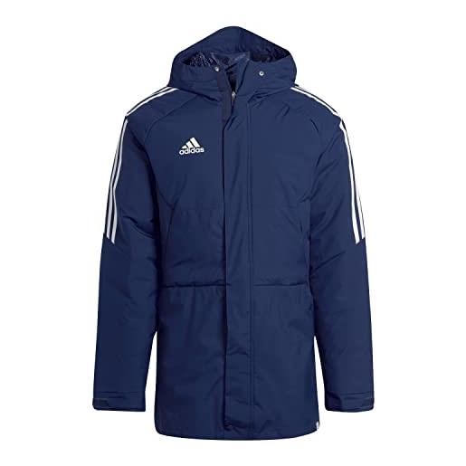 adidas uomo giacca (peso medio) con22 stad par, team navy blue 2, ha6254, 2xl