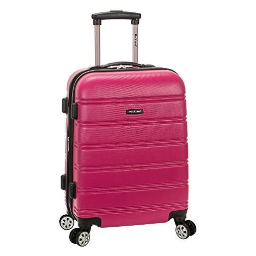 Rockland melbourne hardside - bagaglio a rotelle espandibile, magenta (rosa) - f145