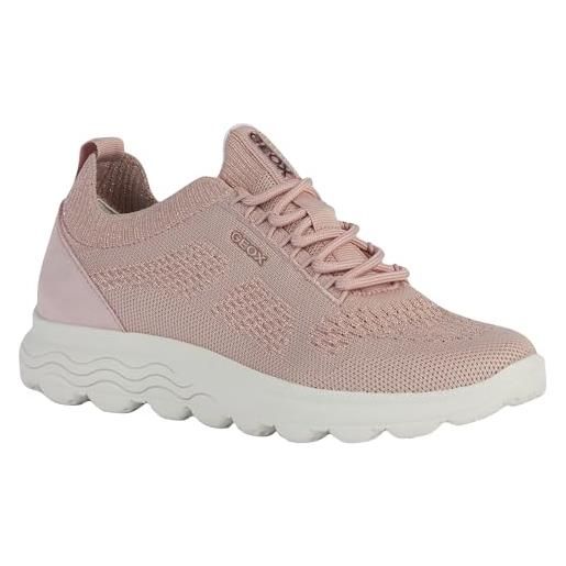 Geox d spherica a, sneakers donna, rosa (pink), 39 eu