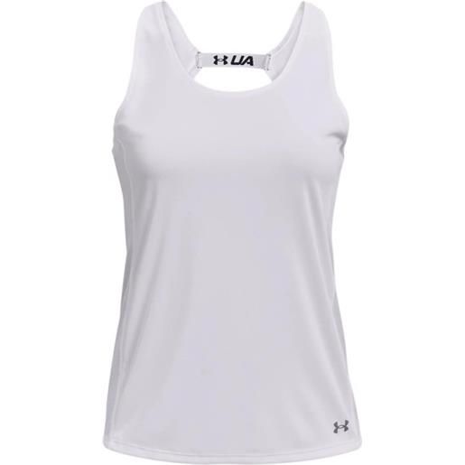 UNDER ARMOUR canotta under armour canotta fly by w bianco