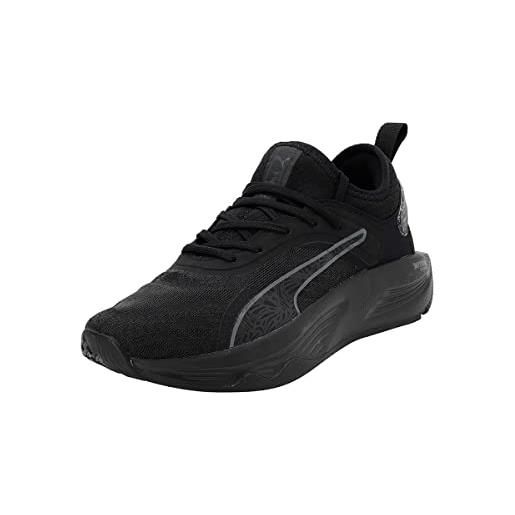 PUMA pwr xx nitro nova shine wn's, scarpe per jogging su strada donna, nero black, bianco white, 40.5 eu