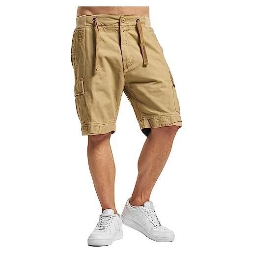 Brandit packham vintage shorts pantaloncini, darkcamo, m uomo