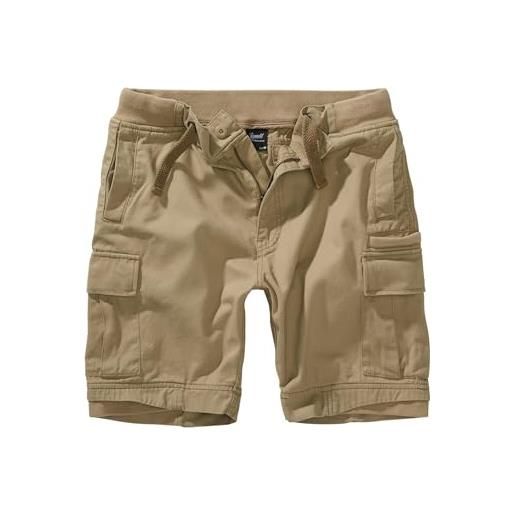 Brandit packham vintage shorts pantaloncini, schwarz, xxxl uomo