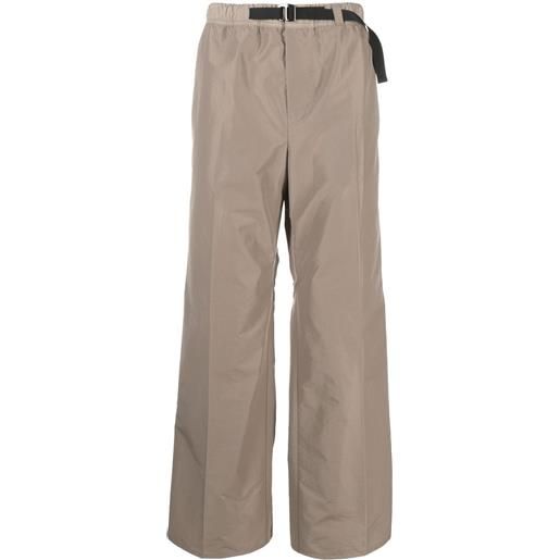 OUR LEGACY pantaloni wander con coulisse - marrone