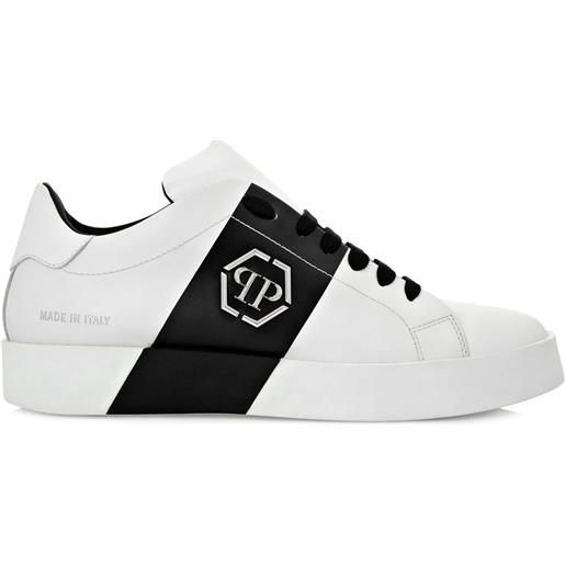 Philipp Plein sneakers hexagon - bianco