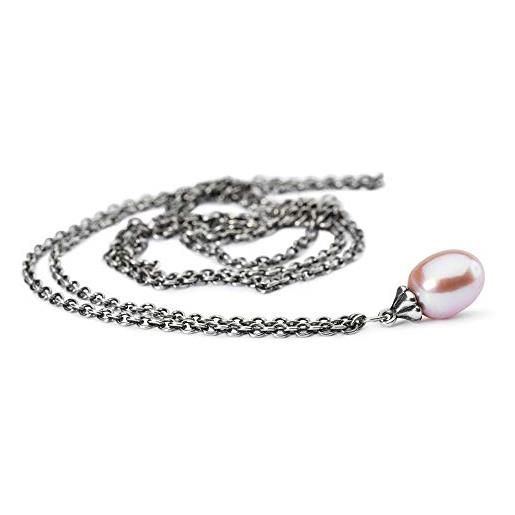 Trollbeads 925 argento rosa perla, argento, colore: argento, cod. Tagfa-00050