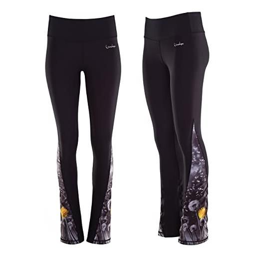 WINSHAPE leggings funzionali da donna bcl105, dandelion breeze, xl