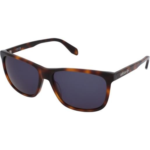 Adidas or0040 53x | occhiali da sole sportivi | prova online | unisex | plastica | quadrati | havana, marrone | adrialenti
