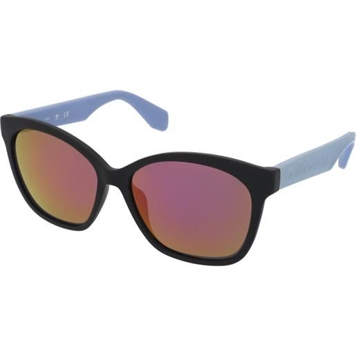 Adidas or0045 02z | occhiali da sole sportivi | plastica | cat eye | nero | adrialenti