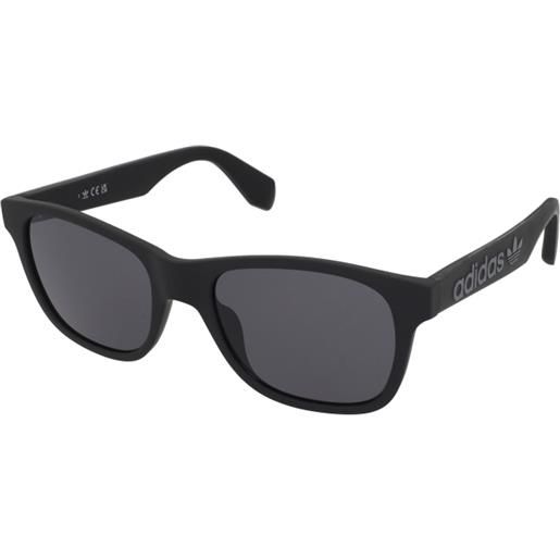 Adidas or0060 01a | occhiali da sole sportivi | prova online | unisex | plastica | quadrati | nero | adrialenti