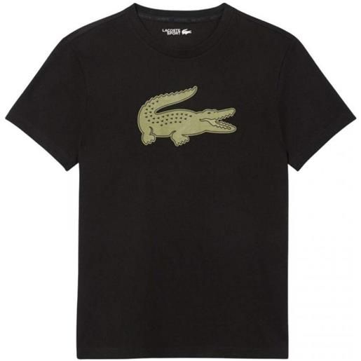 Lacoste maglietta Lacoste sport nero verde