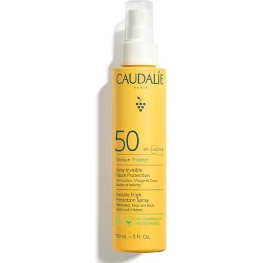 Caudalie vinosun protect spray invisibile ad alta protezione spf50 150ml