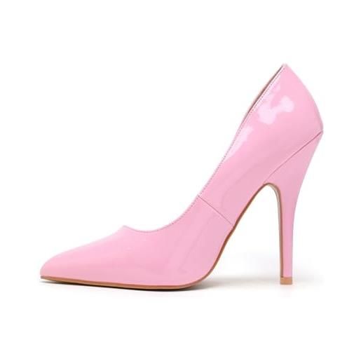 Gizelle scarpe da corte a punta, donna, vernice rosa, 43 eu