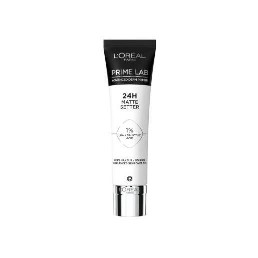 L'Oréal Paris prime lab 24h matte setter una base opacizzante per il fondotinta sotto il trucco 30 ml